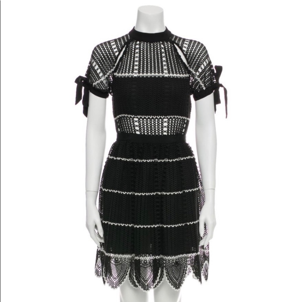 Self portrait lace dress